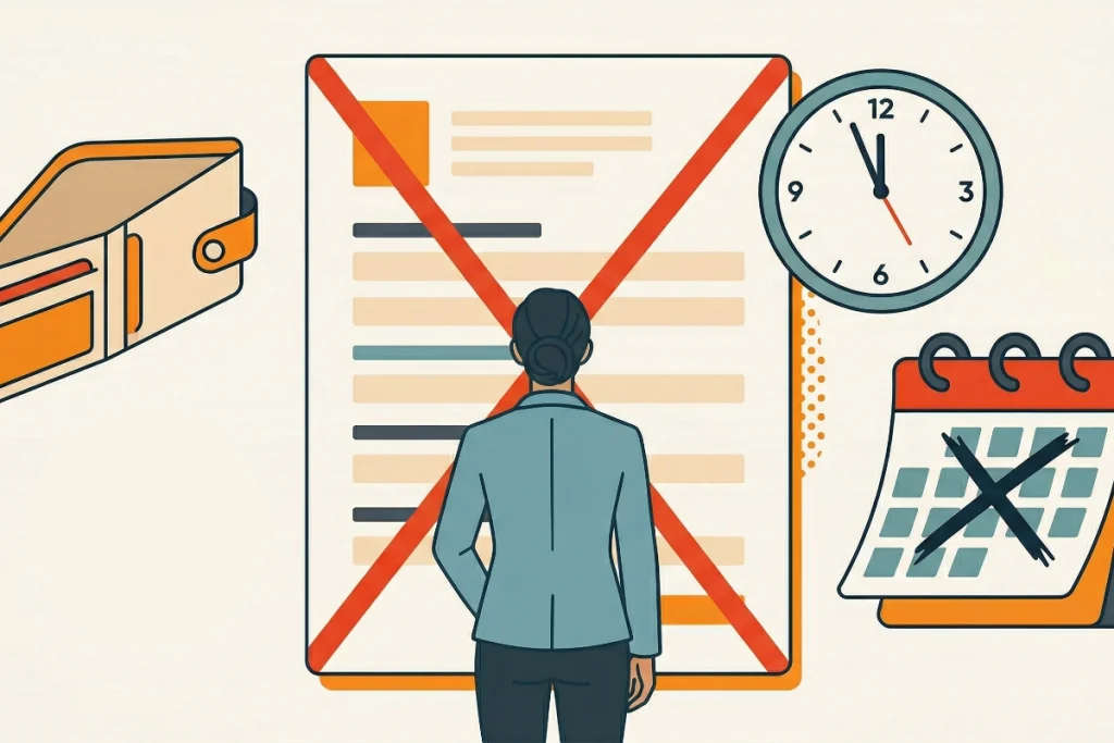 Illustration: Häufige Fehler bei der Antragstellung für Sozialtraining an der Schule