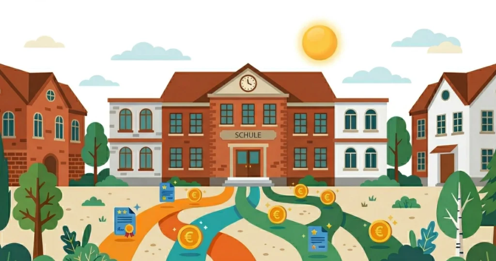 Illustration: Förderwege für Sozialtraining an der Schule im Überblick